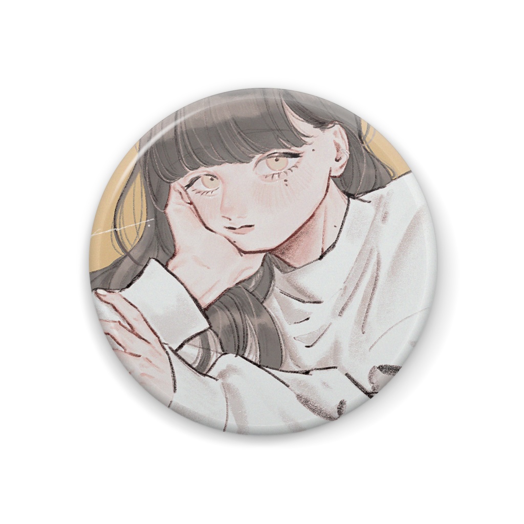 女の子　黄色