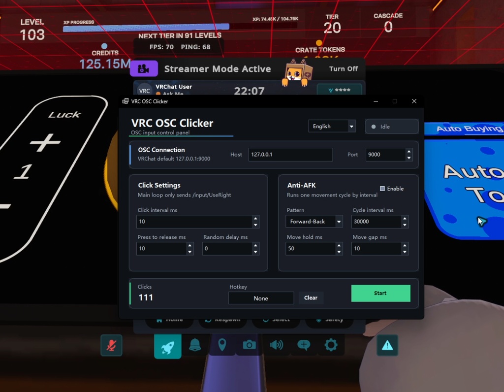 VRC-OSC-Clicker