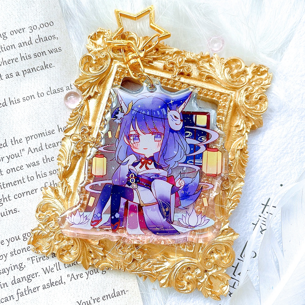 ~夏祭り~原神 雷電将軍 スカラマシュ アクリルキーホルダー Genshin Impact