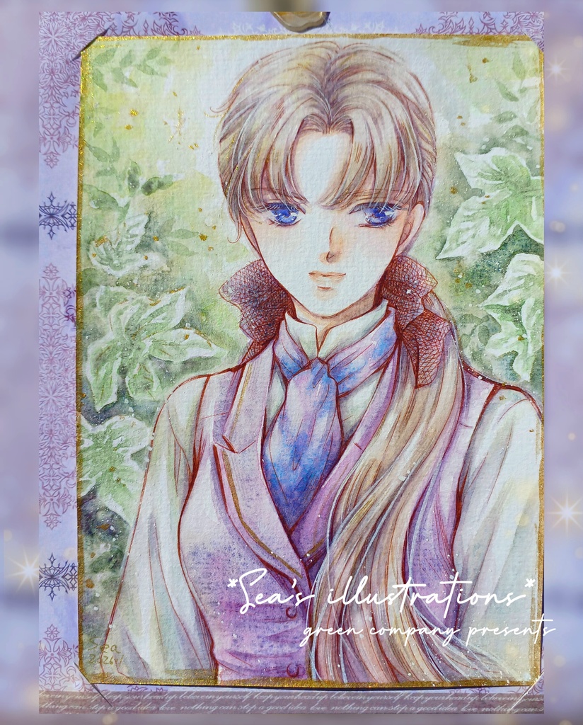 ◇ガンダムW◇リリーナA&B 手描きイラスト