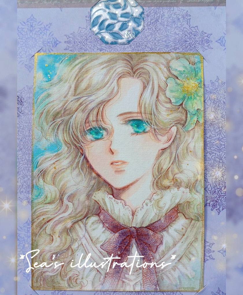 ◇水彩手描きイラスト3点