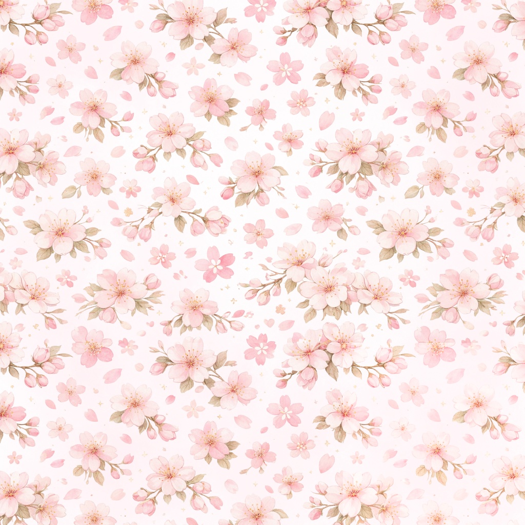 桜のデジタルペーパー