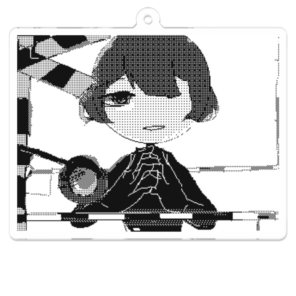 アクリルキーホルダー＿T