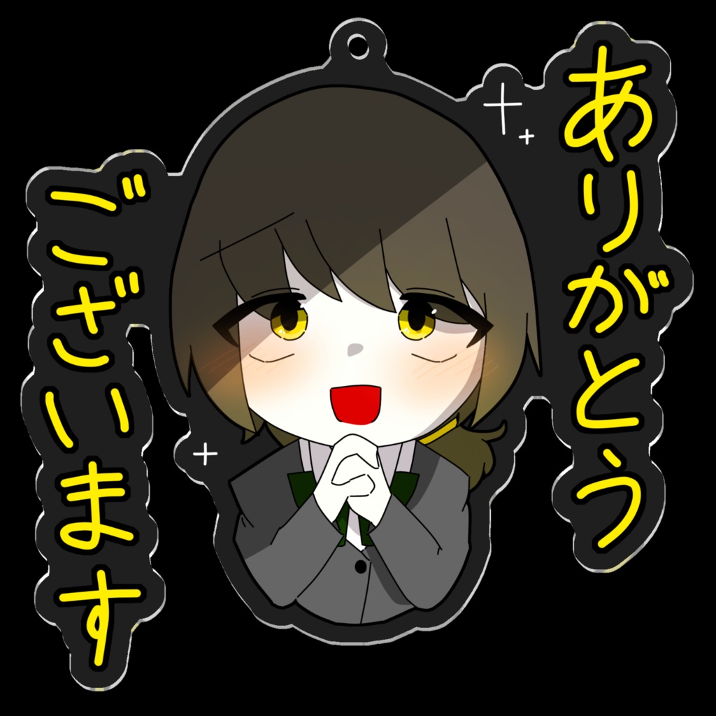 アクリルキーホルダー_姫様