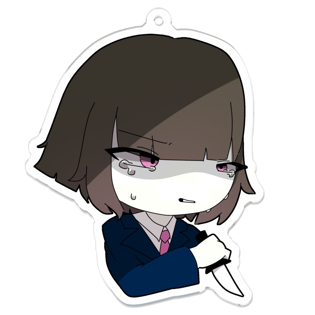 アクリルキーホルダー＿戦スタ真月