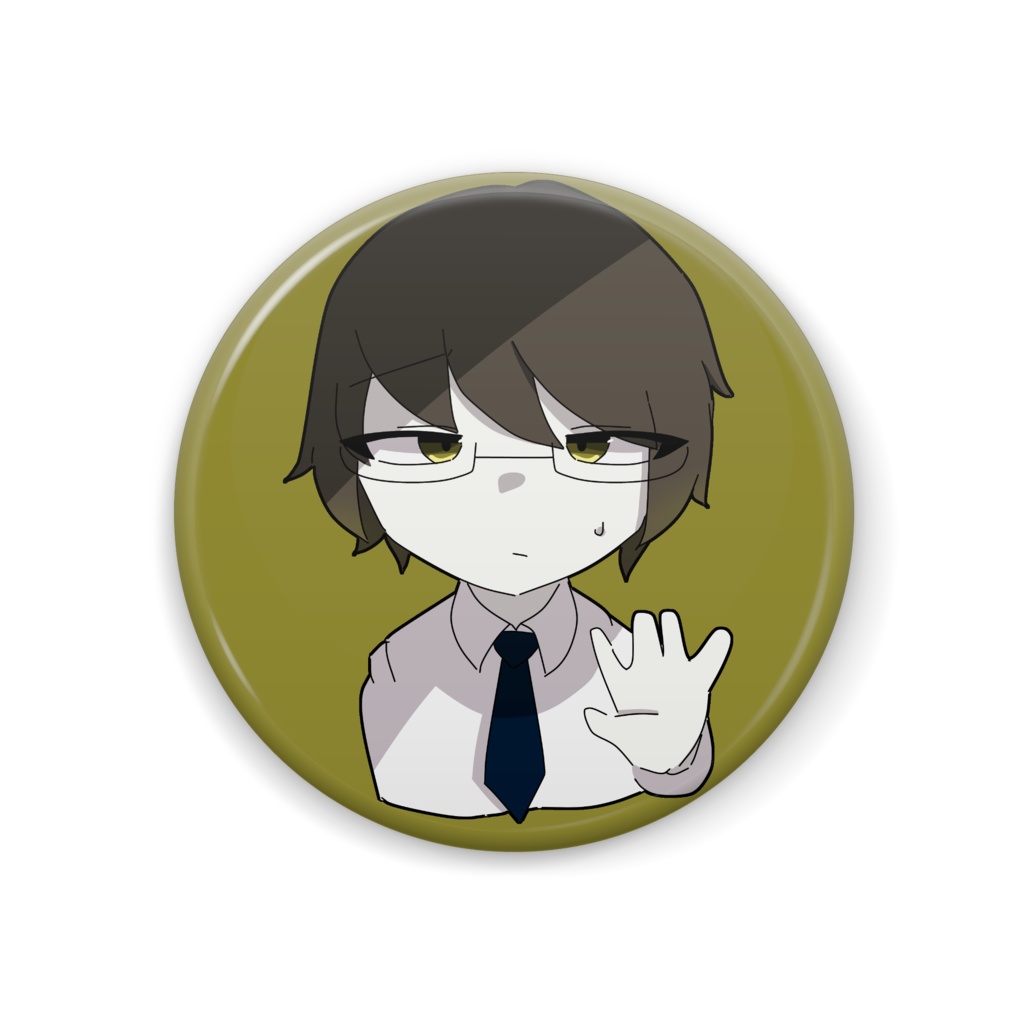 缶バッジ＿かけるん