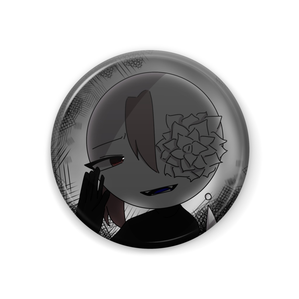 缶バッジ＿無名