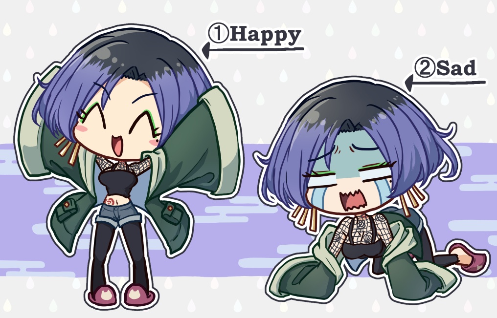 ミニくもり　アクスタ2種