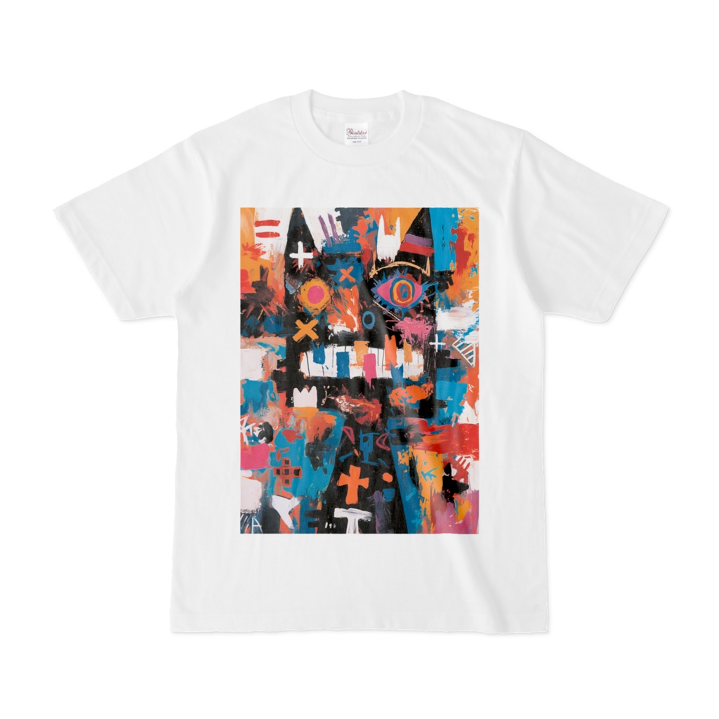 猫アート T-shirt No3