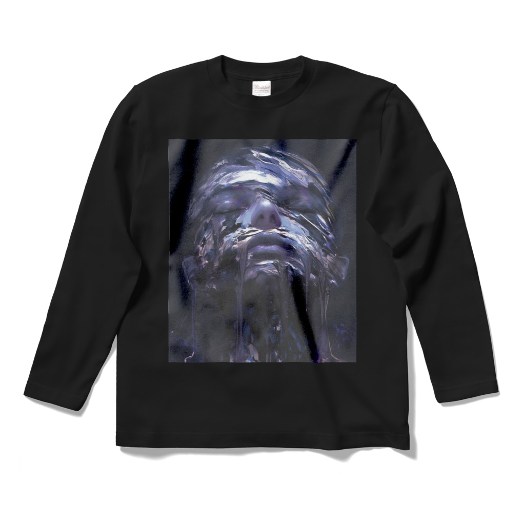 new face long t-shirt1by hidebow