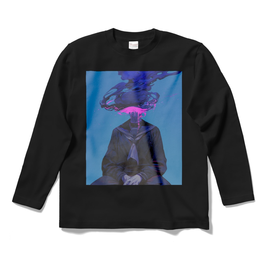 new face long t-shirt6 by hidebow
