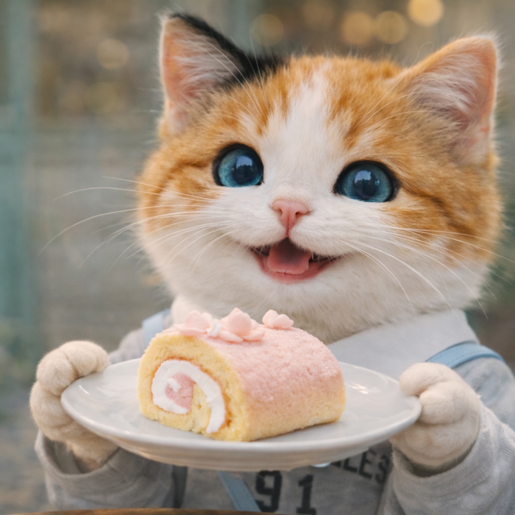 みけねこミケの癒し壁紙セット『春』〈5枚〉— Mikené Gallery —