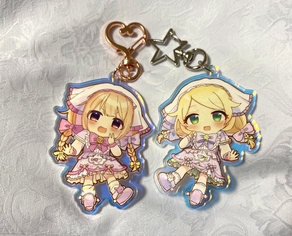 ららりるちゃんキーホルダー/ステッカー