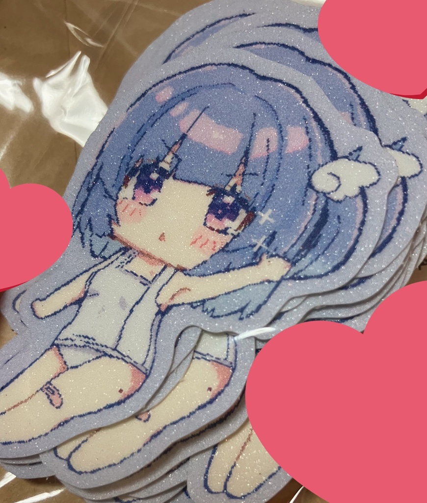 スク水ちゃんステッカー