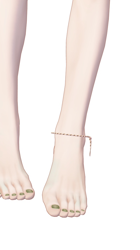 リアルとアバターでおそろいになれる!リンクミサンガ【3Dアクセサリー】
