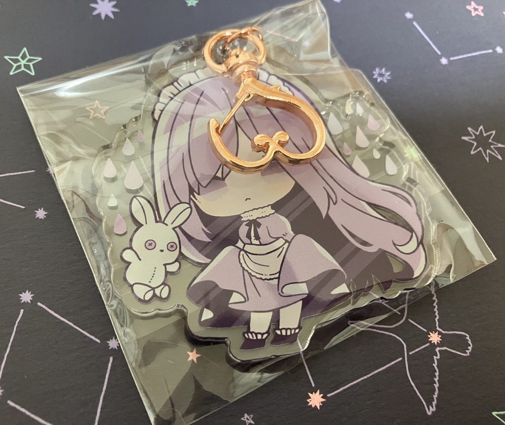 アクリルキーホルダー(ハロウィン引きずりバージョン)