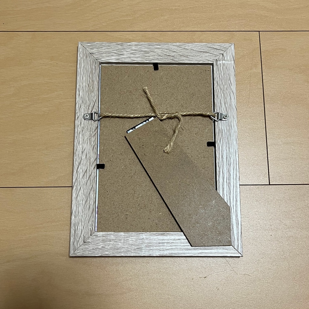 額装原画「雪降る夜に」