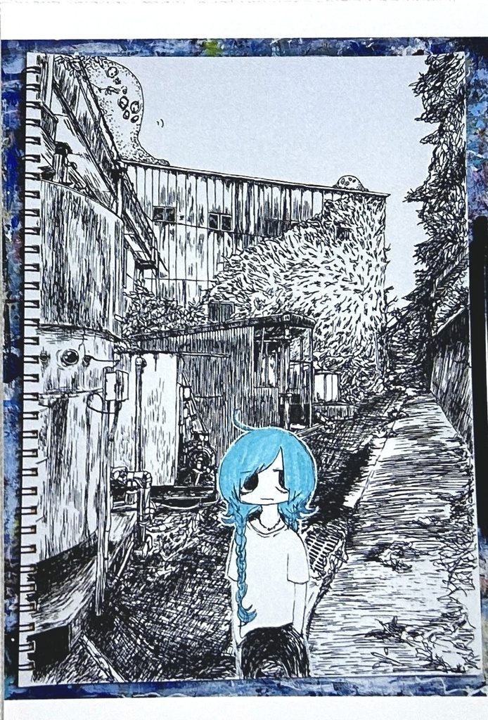 廃墟　ポストカード