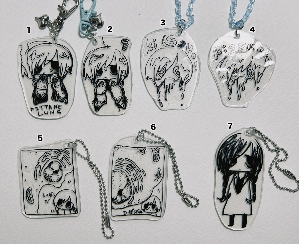 プラバンキーホルダー 医学