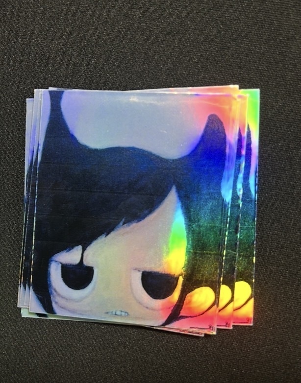 「midnight blue」ステッカー