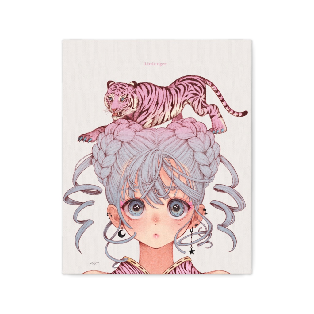 虎キャンバス F3