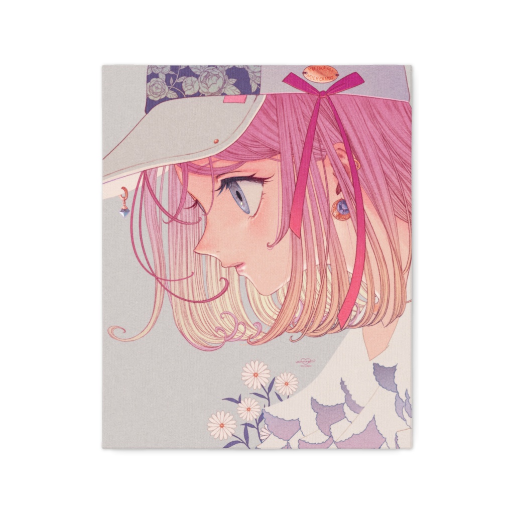 横顔キャンバス F3