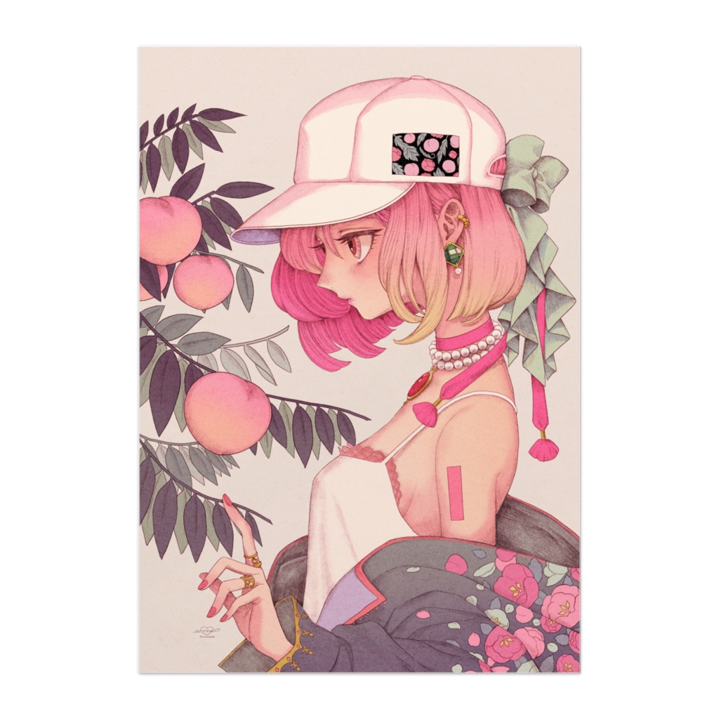 桃ポスター B3,A2,B2