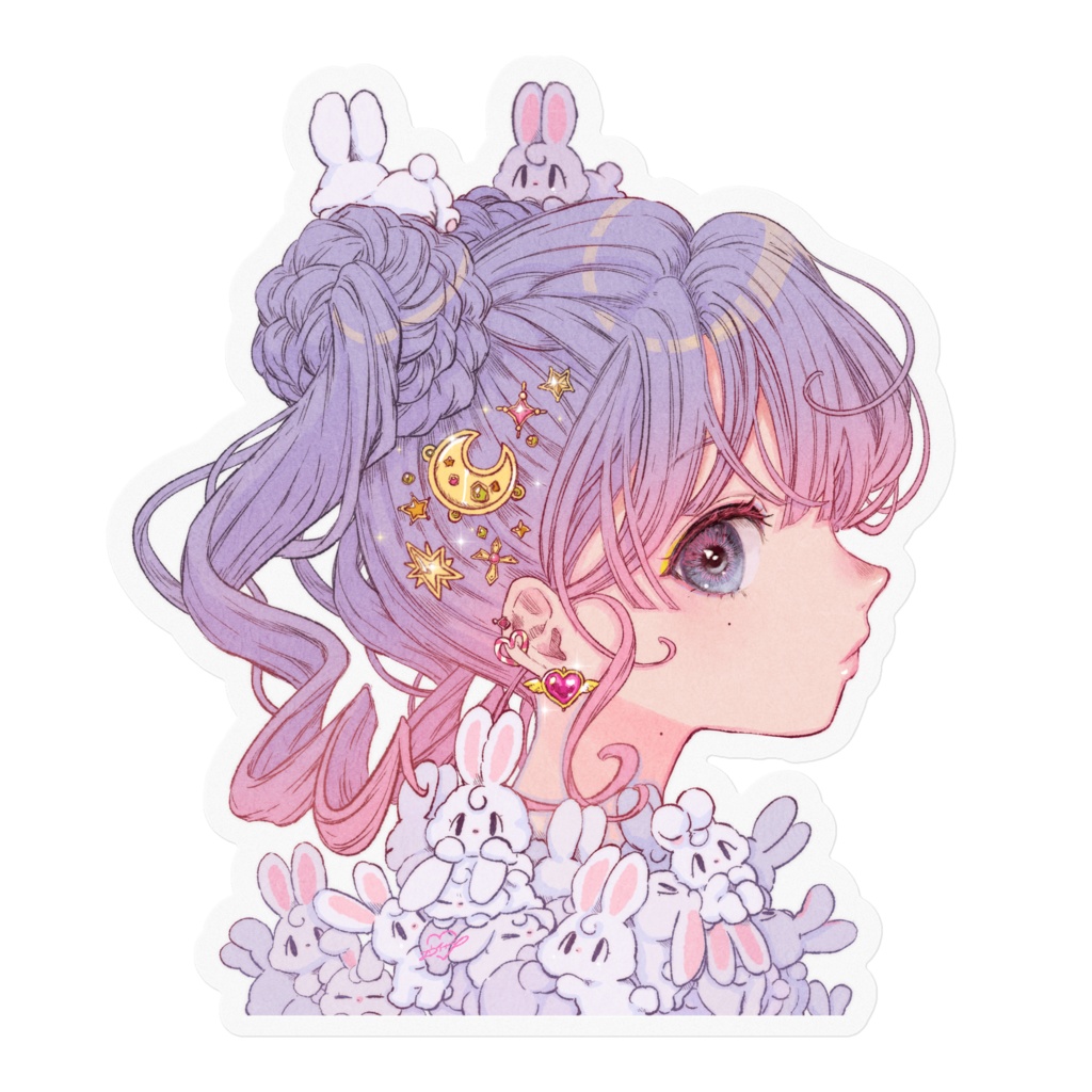 うさぎステッカー