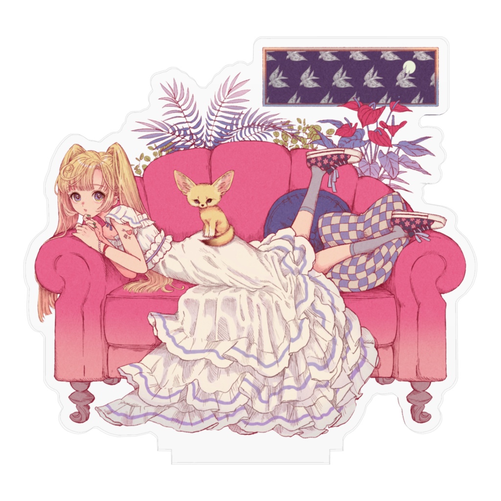 フェネックアクリルフィギュア