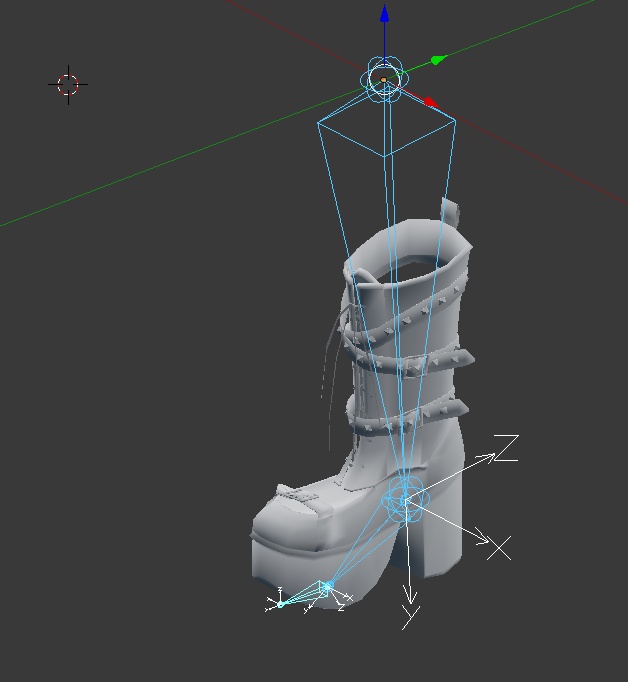 ベルトパンク厚底ブーツv2