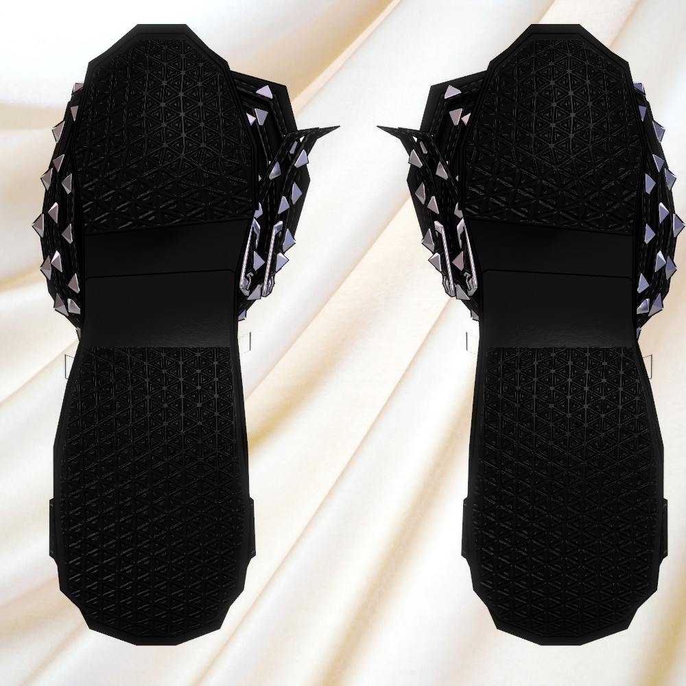 ベルトパンク厚底ブーツv2