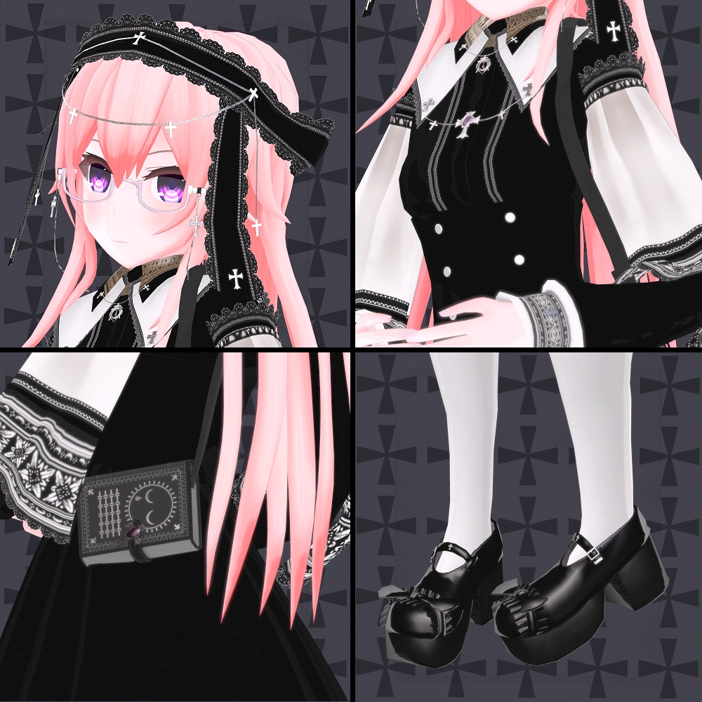 オリジナル3Dモデル「クルス Cruz」v2