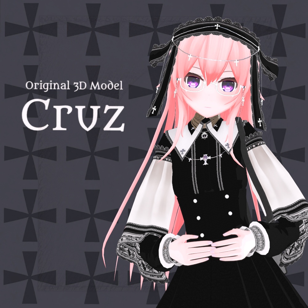 オリジナル3Dモデル「クルス Cruz」v2