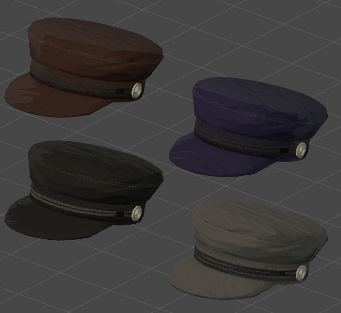 マリンキャップ(4色差分入り)