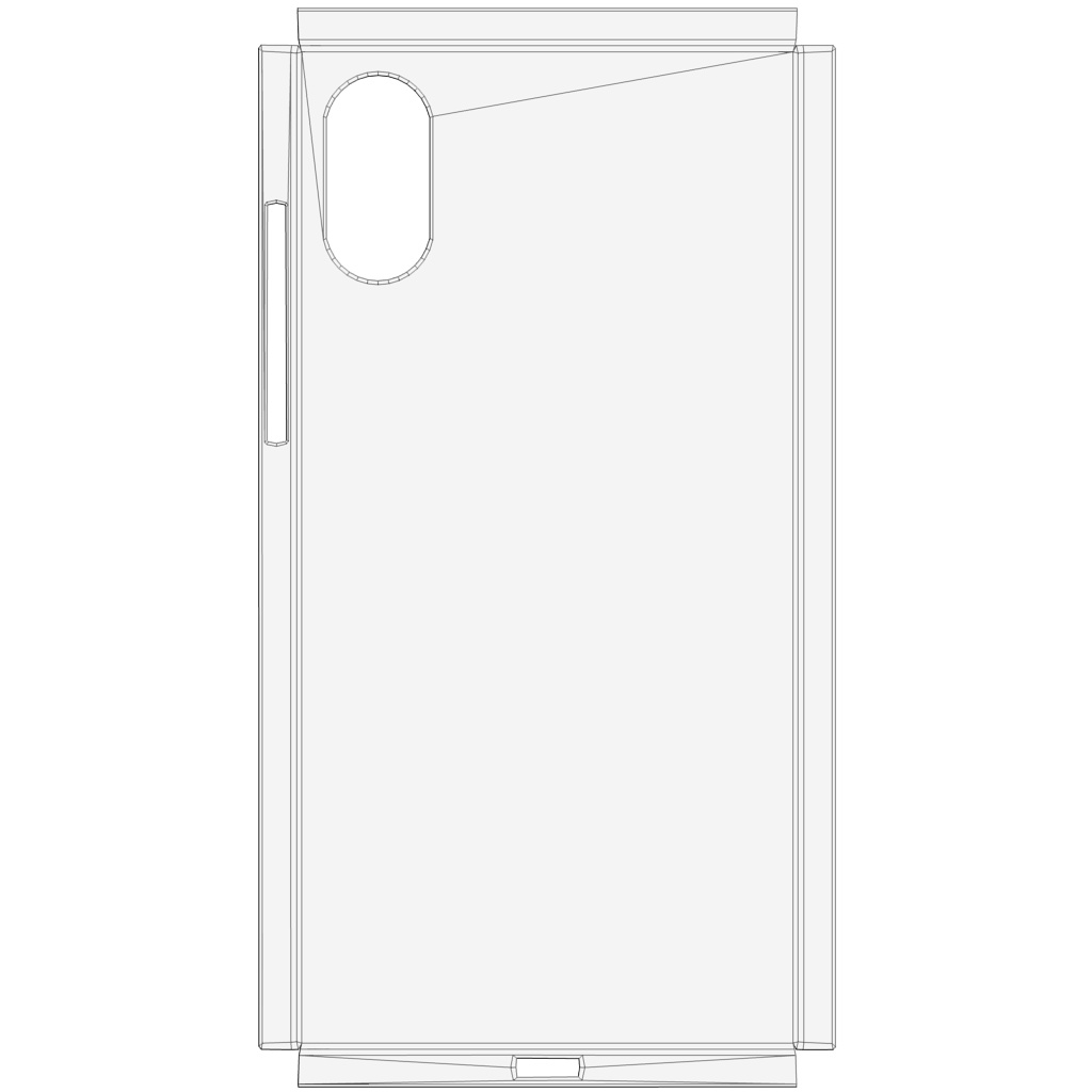 【無料3Dモデル】スマートフォン(カバー改変前提)