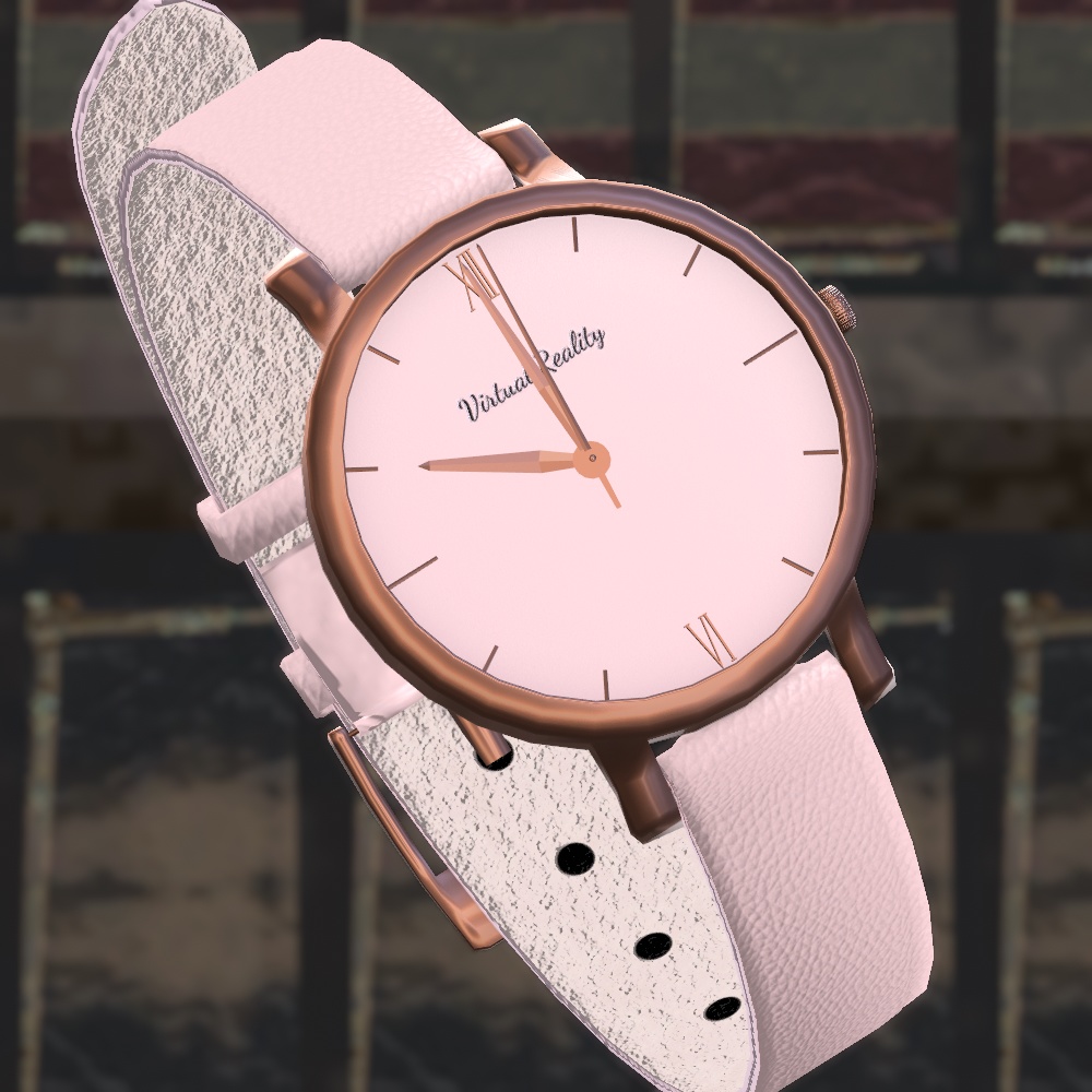 腕時計(針アニメーション付き・9パターンテクスチャ差分入り)