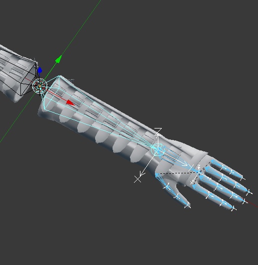 パンクなロンググローブ(2質感差分入り)