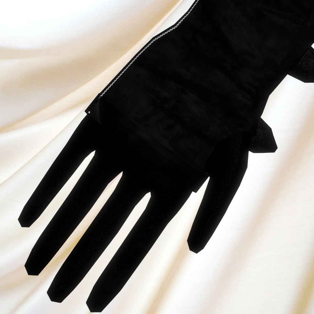 パンクなロンググローブ(2質感差分入り)