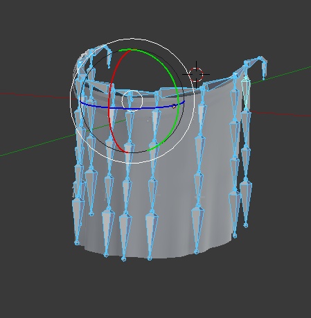 ゴシックフェイスヴェール(調整用ボーン・透過度差分テクスチャ入り)