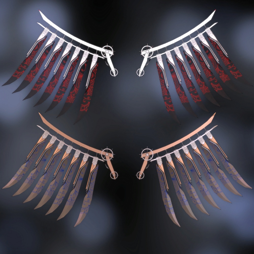 DivineWing(アニメーション設定済み・8色差分入り)