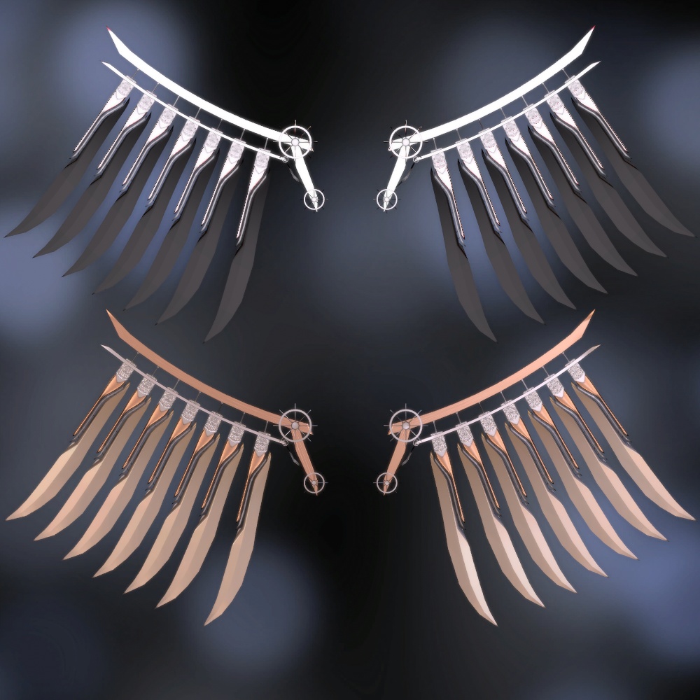 DivineWing(アニメーション設定済み・8色差分入り)