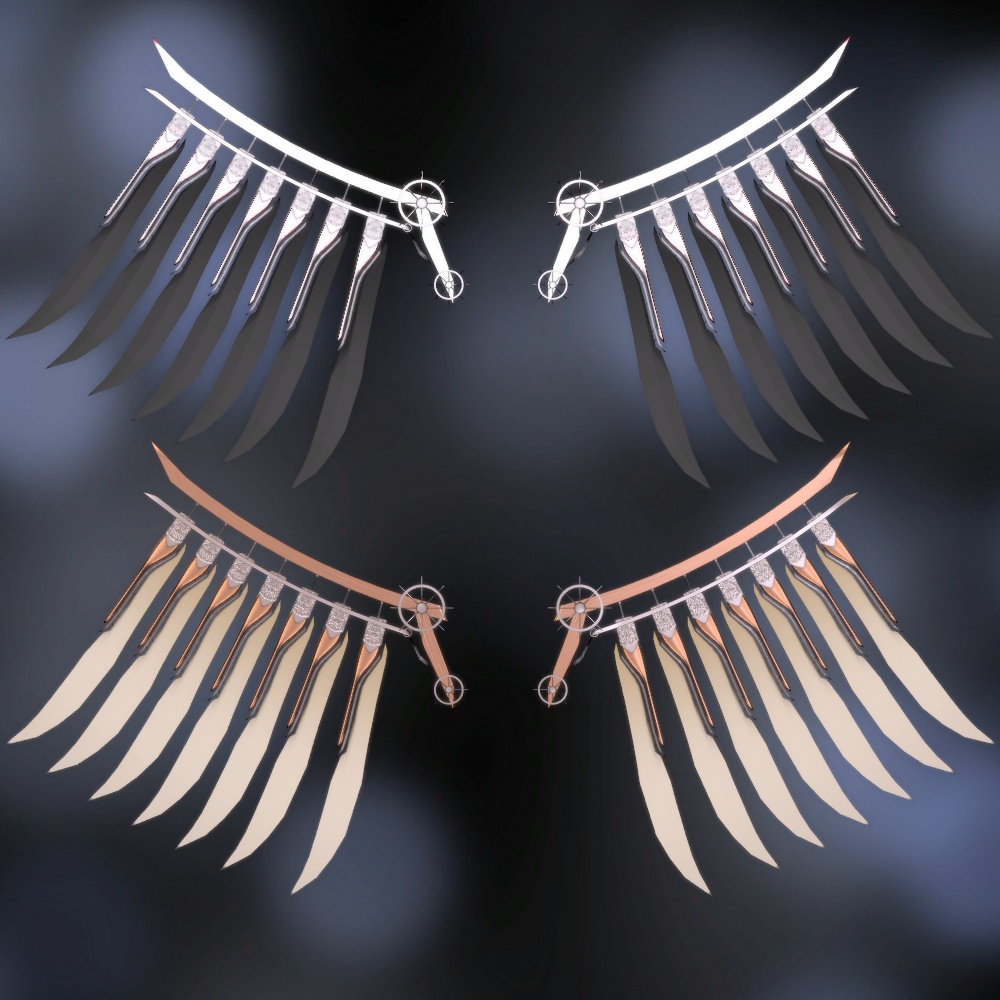 DivineWing(アニメーション設定済み・8色差分入り)