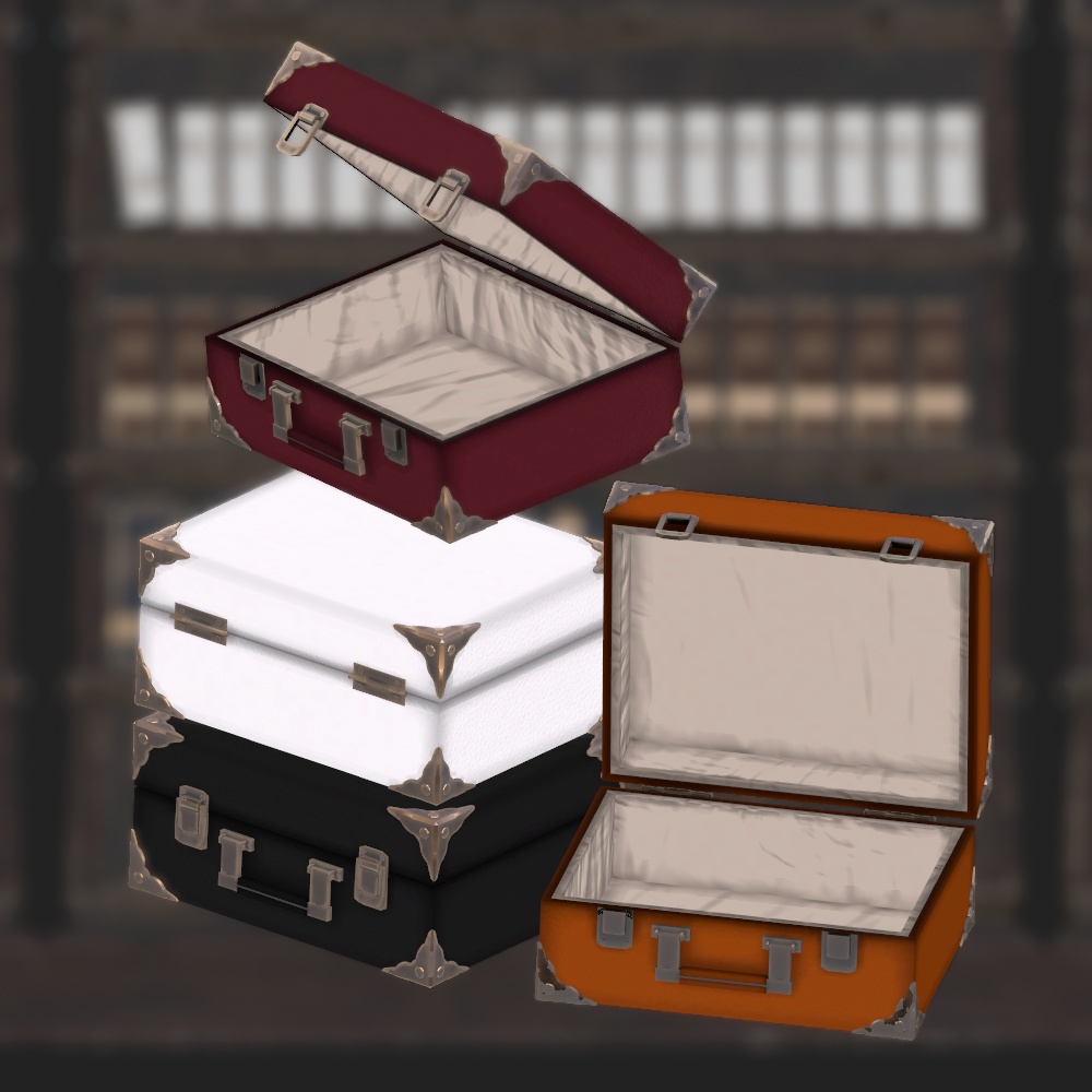 AFKモード想定のドールトランクv2(4色差分・トランクアニメーション・Avatars 3.0向けController入り)