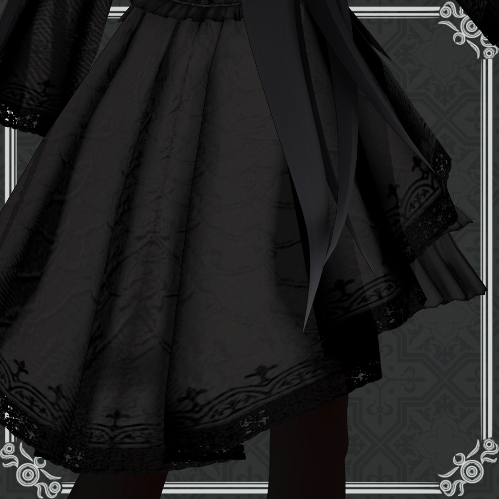 オリジナル3Dモデル「メラフリノス Melahrinos」