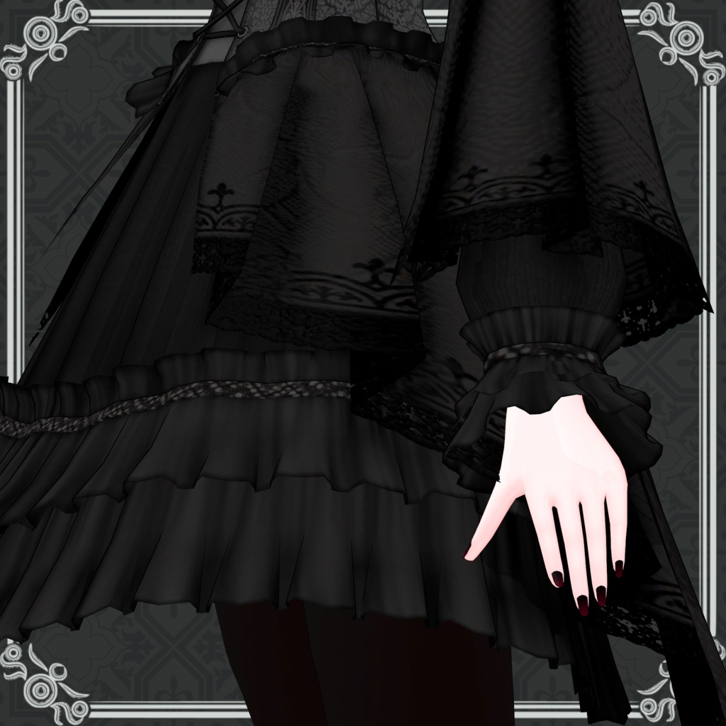 オリジナル3Dモデル「メラフリノス Melahrinos」