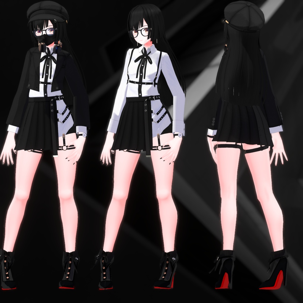 オリジナル3Dモデル「シルフェン Silfen」