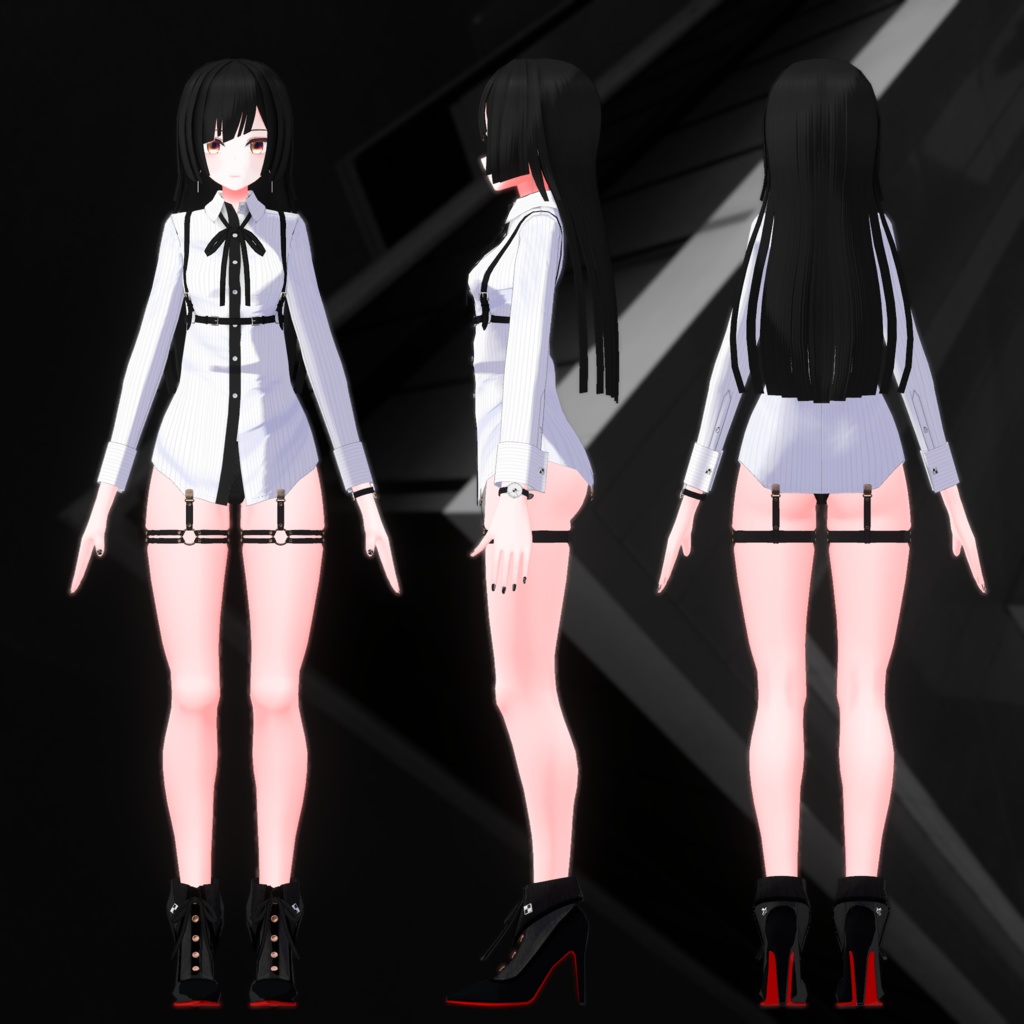 オリジナル3Dモデル「シルフェン Silfen」