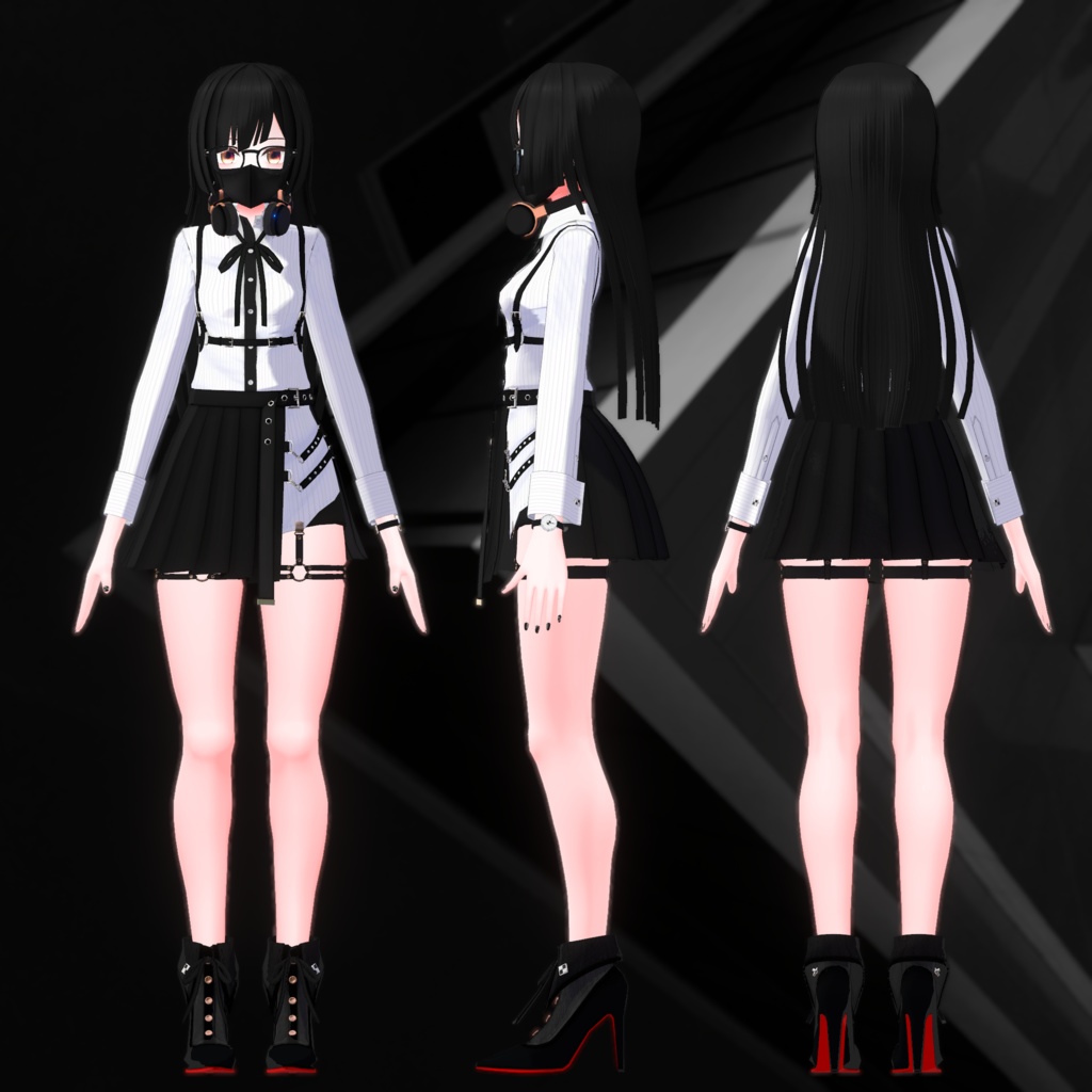 オリジナル3Dモデル「シルフェン Silfen」