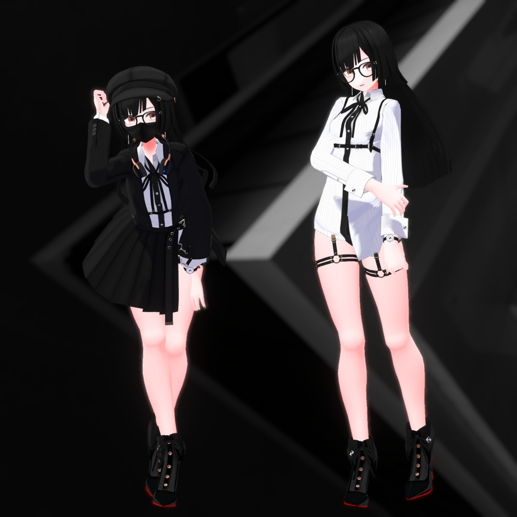 オリジナル3Dモデル「シルフェン Silfen」