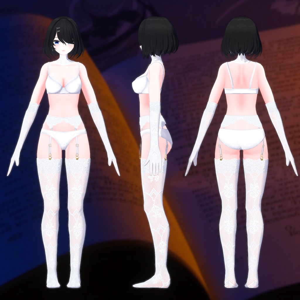 オリジナル3Dモデル「ソフィエ Sophie」